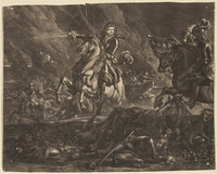 TvB G 1674
<br/>
Ruiterslag met veldheer
<br/>
<em>Huchtenburgh, Jan van (1646-1733)</em>